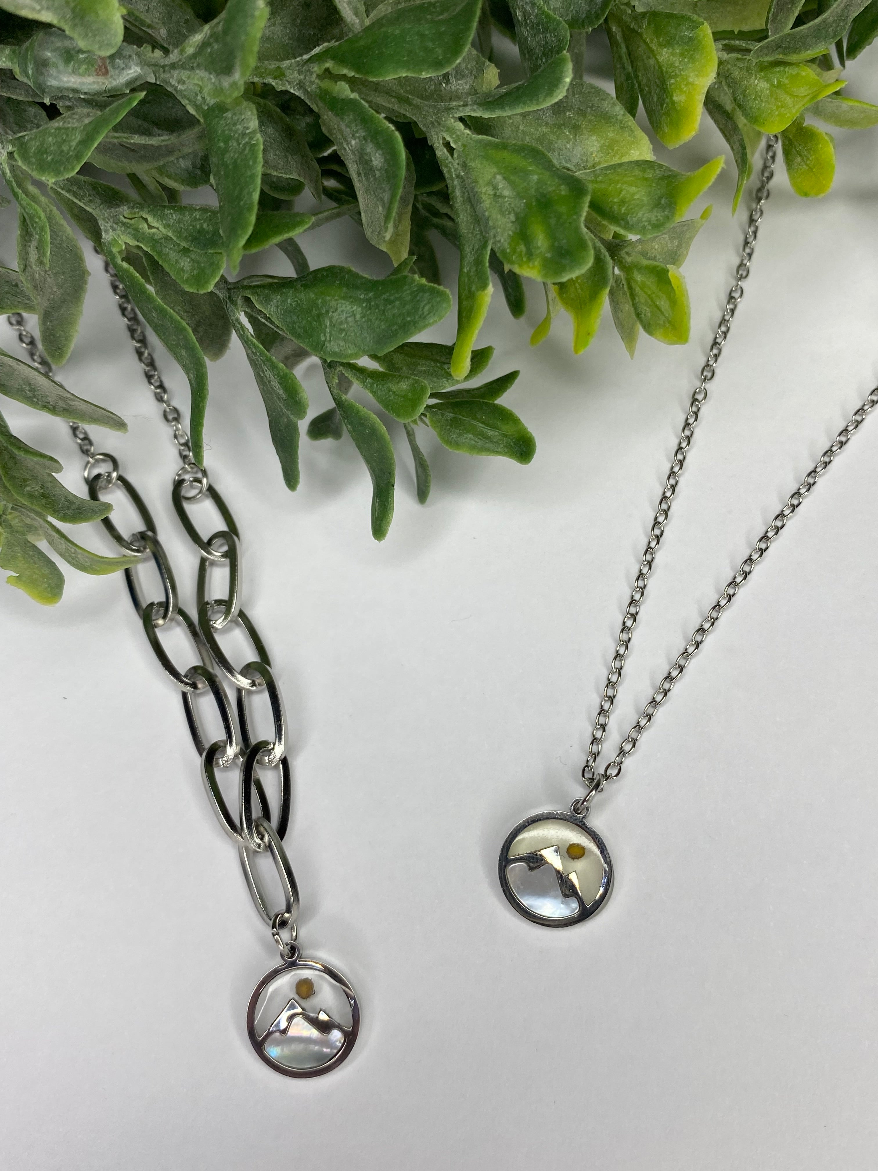 🌿Faith Can Move Mountains – 2pc Mustard Seed Necklace & Bracelet Set 🌿