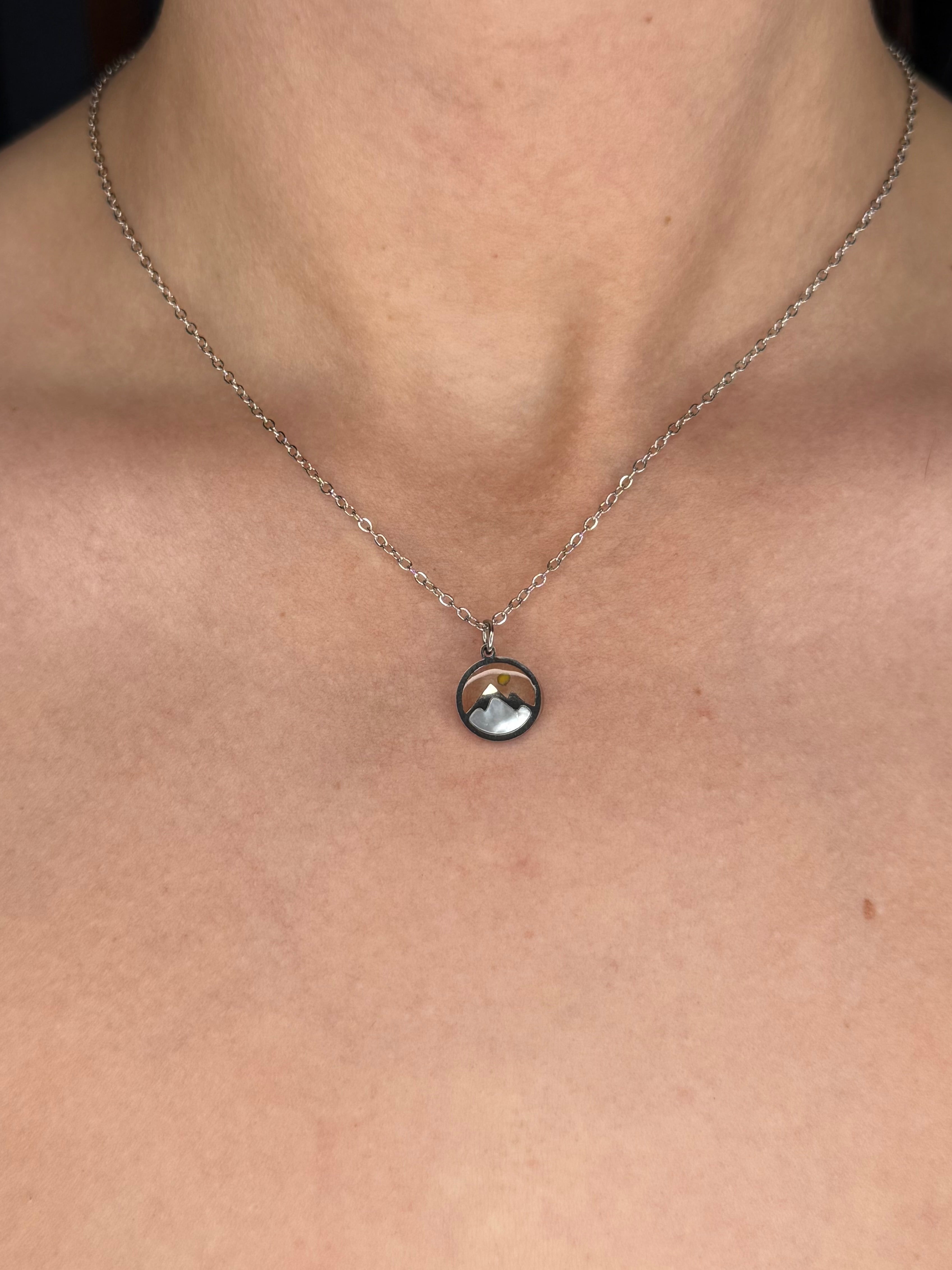 🌿Faith Can Move Mountains  Mustard Seed Necklace silver Gold / Silver🌿