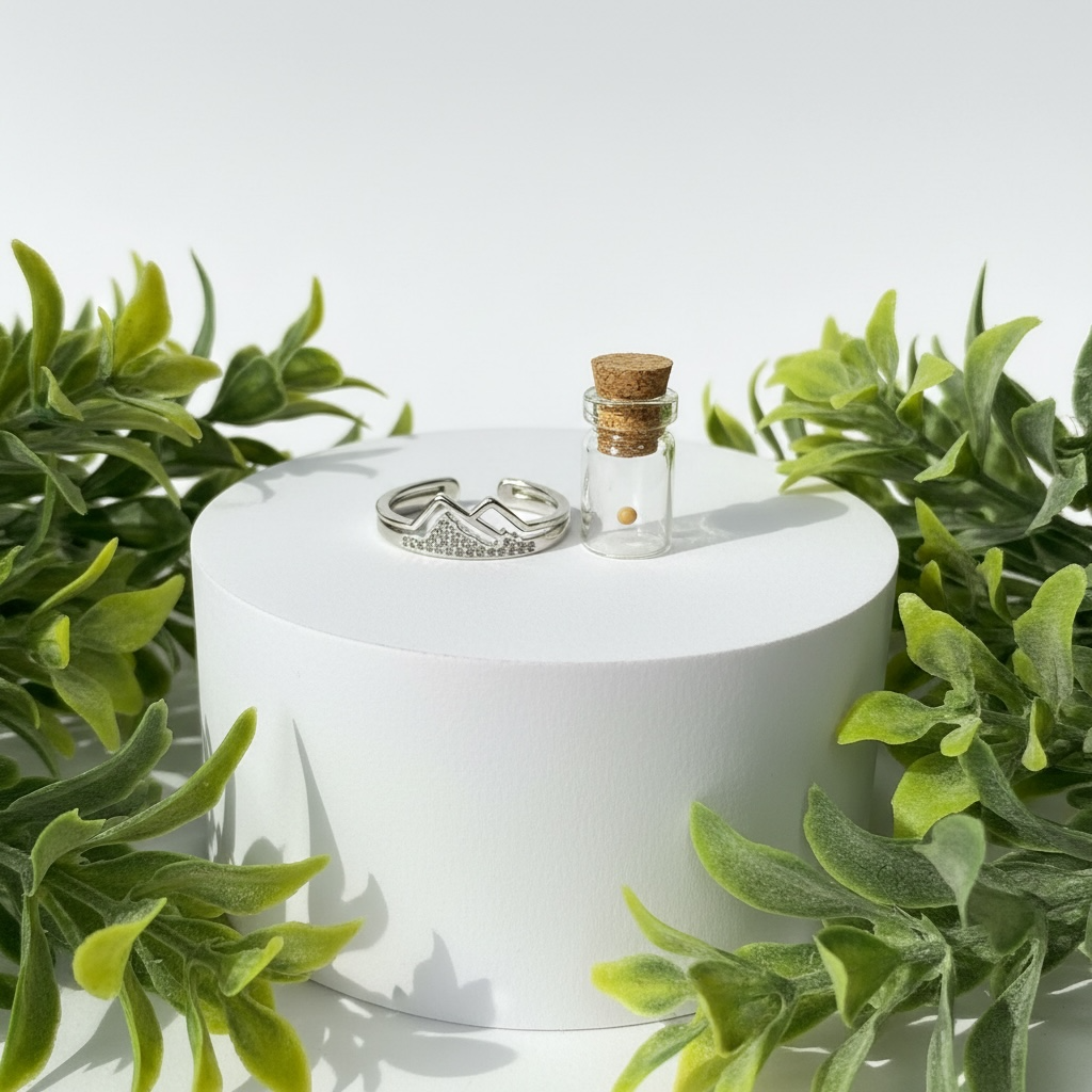 🌿 Faith Moves Mountains Ring 🌿