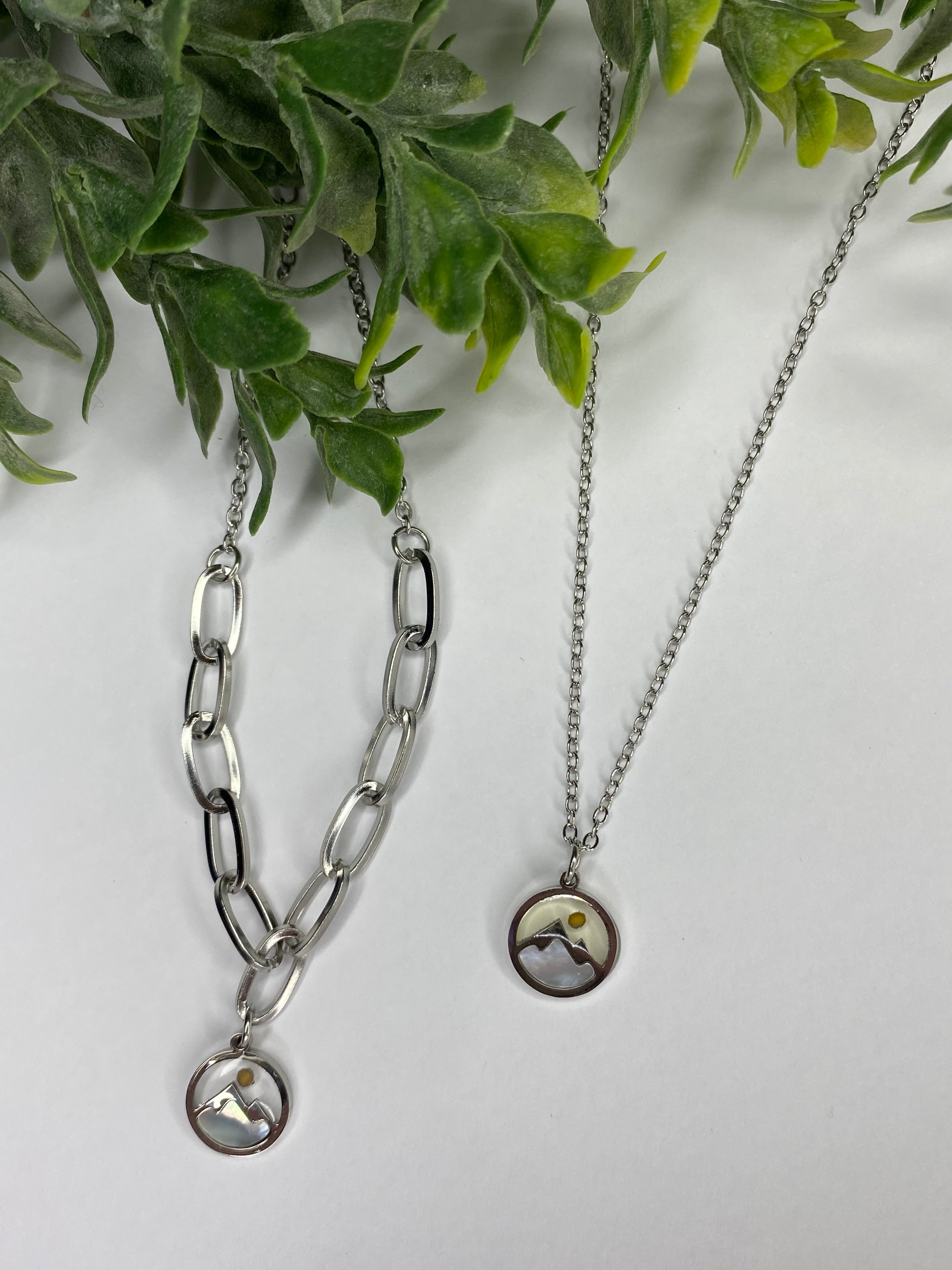 🌿Faith Can Move Mountains – 2pc Mustard Seed Necklace & Bracelet Set 🌿